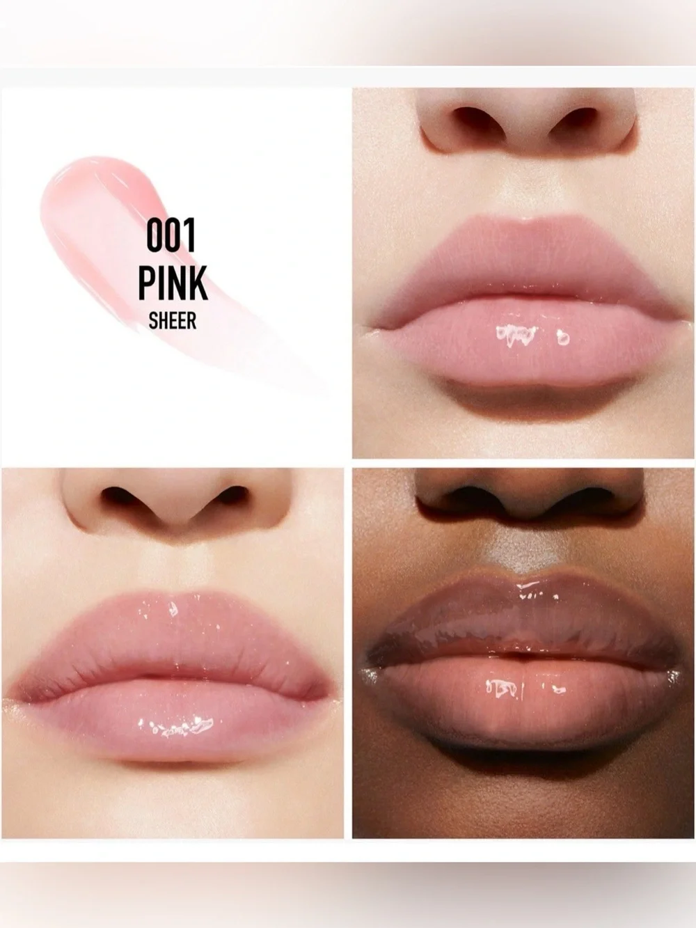 DIOR Addict Lip Maximizer Gloss ~ 0.20 oz. ( 001 Pink )
